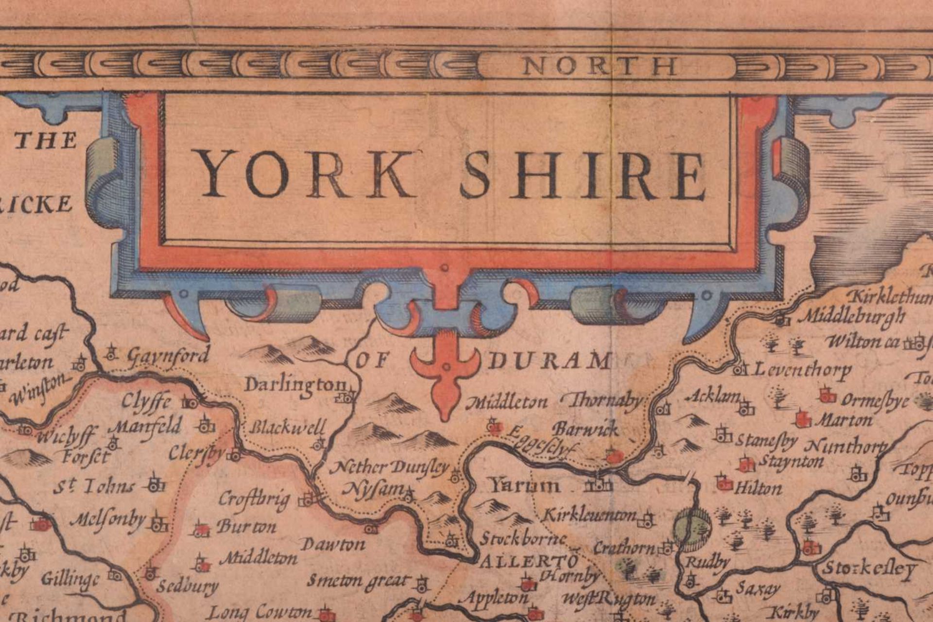 After John Speed, 'The Countie Palatine of Lancaster Described and Divided into Hundreds 1610', - Image 16 of 16