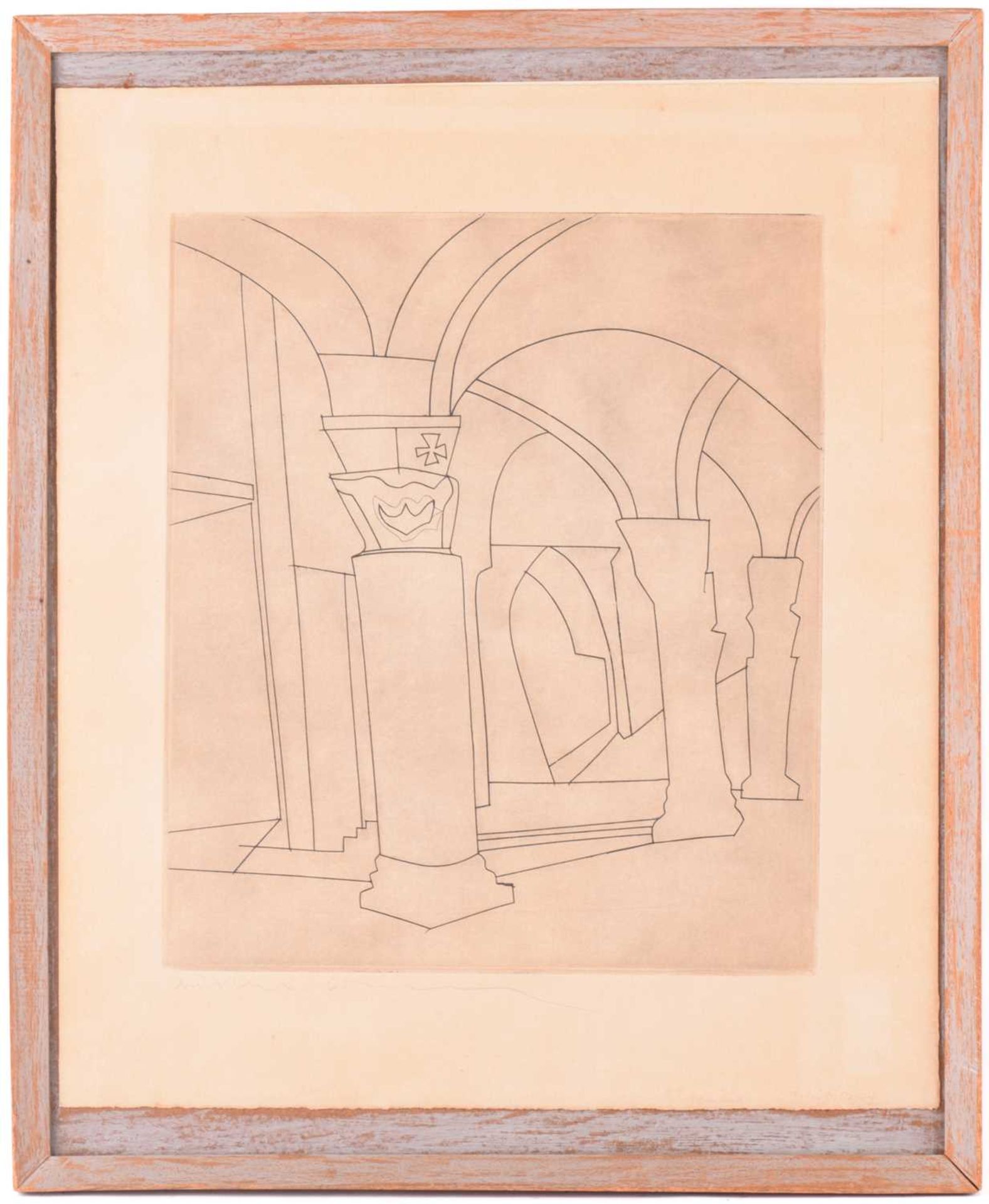 Ben Nicholson (1894 - 1982), Aquileia, signed and dated 65 in pencil, titled and inscribed - Image 2 of 13