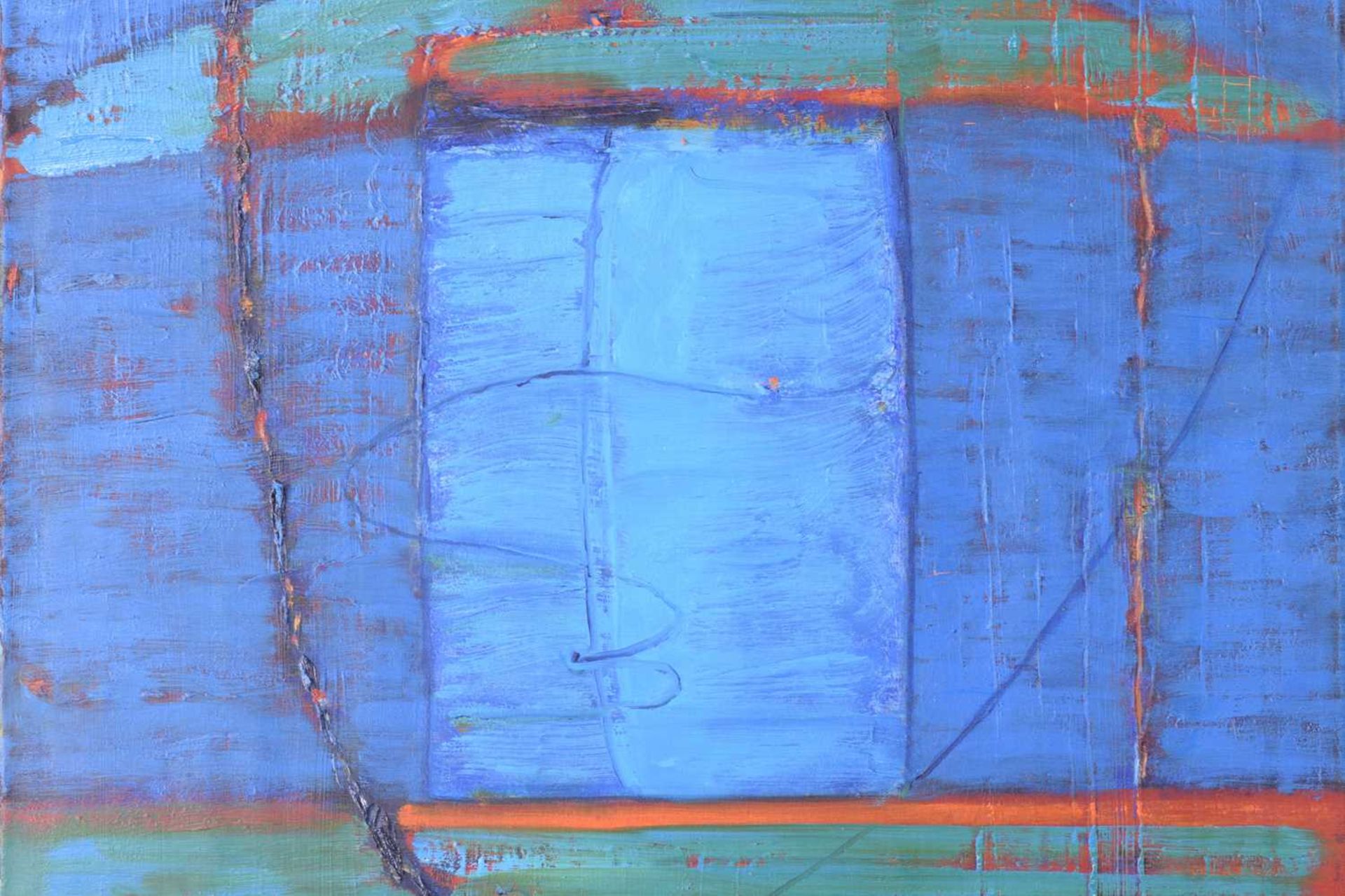 Barrington Tobin (b. 1948), Untitled, signed verso and dated '97, oil on canvas, 91 x 60 cm, - Image 3 of 10