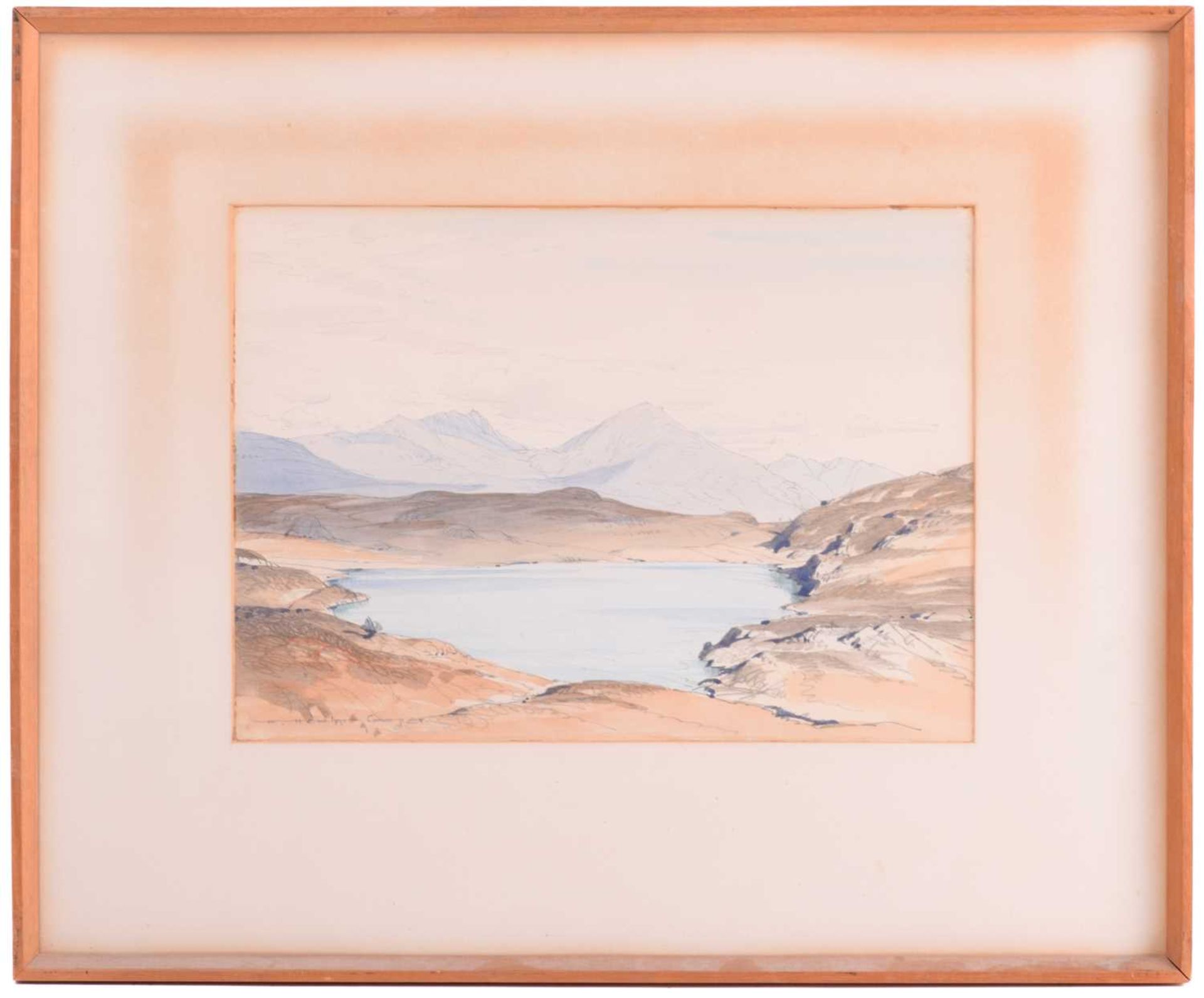 William Heaton Cooper (1903-1995) ‘Beacon Tarn’, watercolour and pencil, signed to lower left - Image 2 of 9