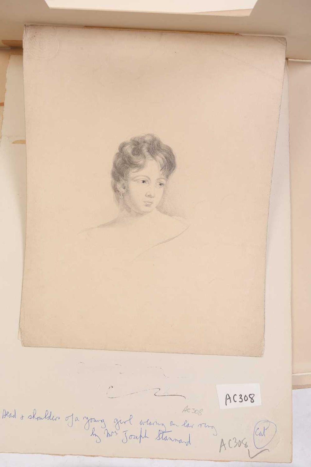 Emily Stannard (1803-1885), [known as 'Mrs Joseph Stannard'], a folio case containing seventeen - Image 2 of 21