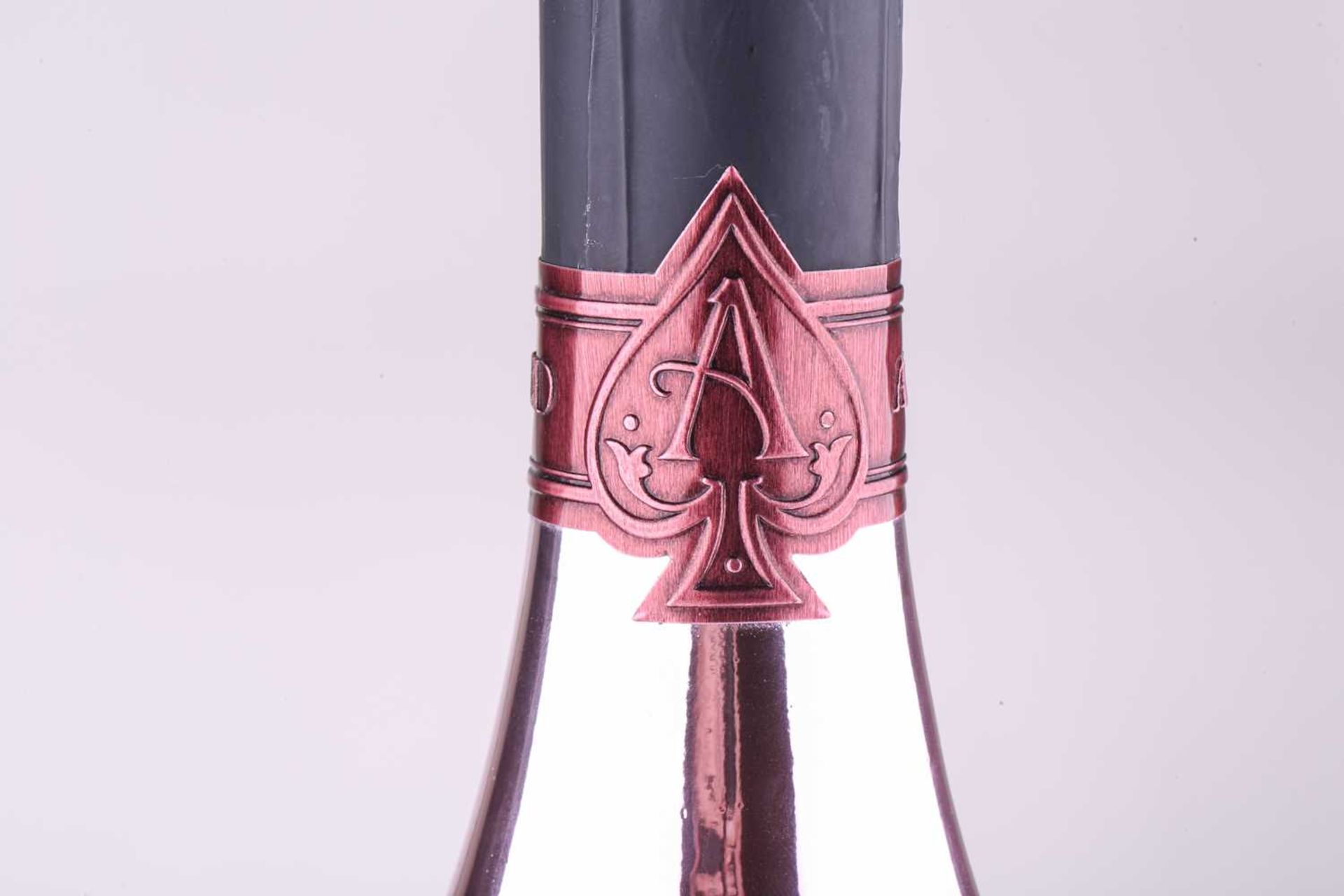 A Jeroboam of Cattier Armand de Brignac Ace of Spades Brut Rose Champagne, 3lt, 12.5%Private - Bild 11 aus 11