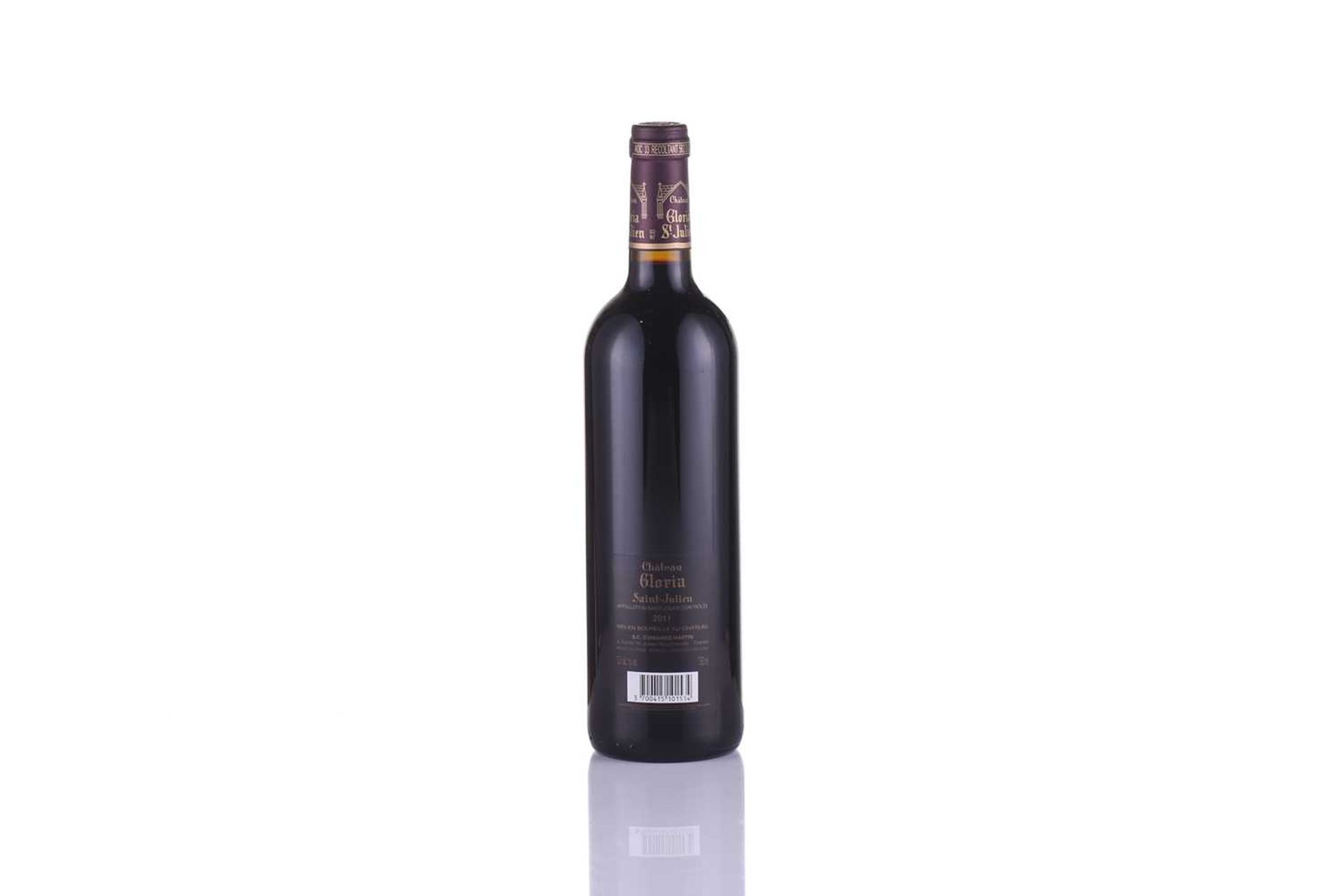 Six bottles of Chateau Gloria St Julien Bordeaux, 2011, OWCPrivate collector in London Unopened - Image 5 of 21