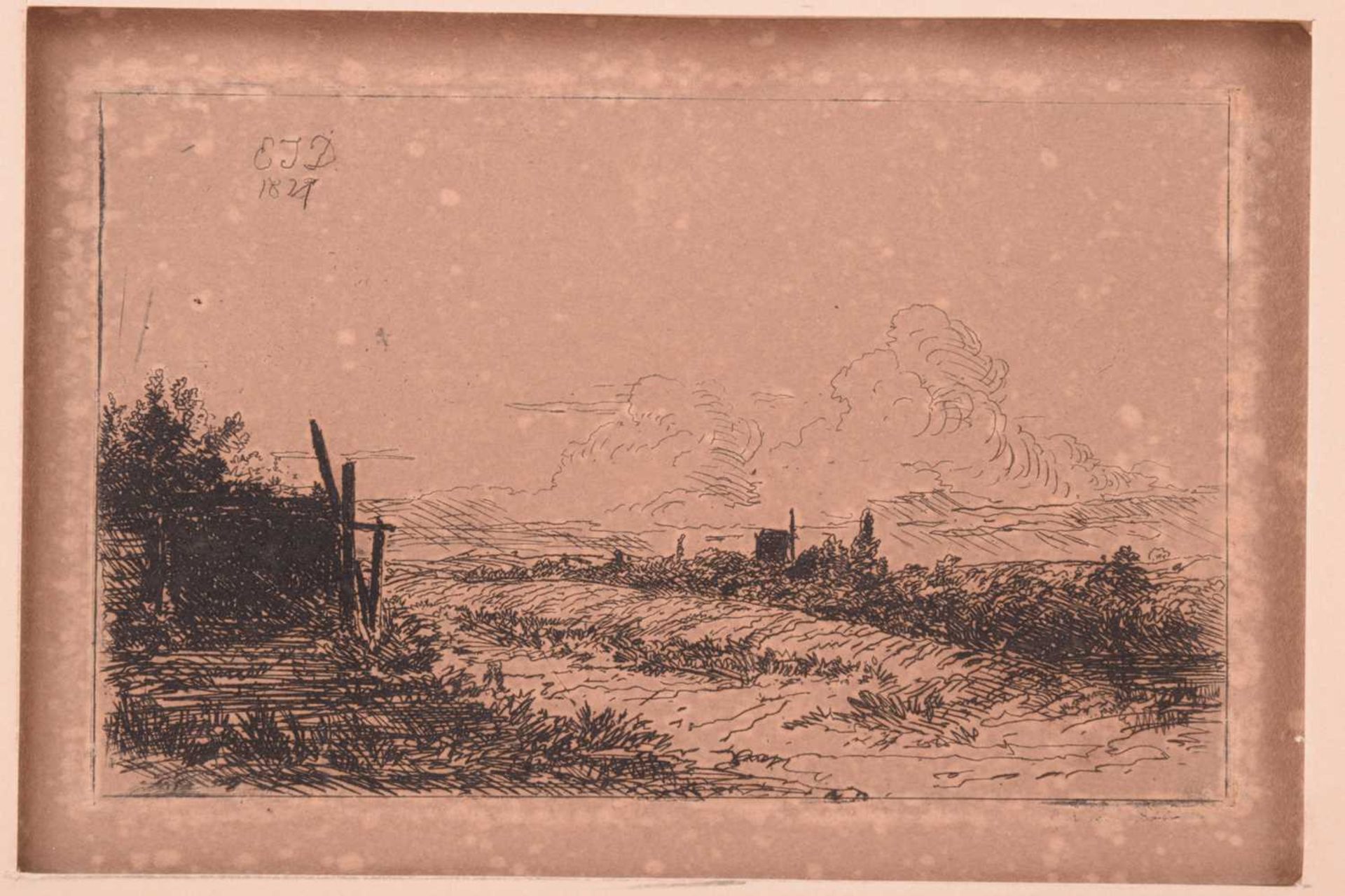 Edward Thomas Daniell (1804-1842), four etchings of Norfolk interest, comprising: 'Near Norwich ( - Image 4 of 24