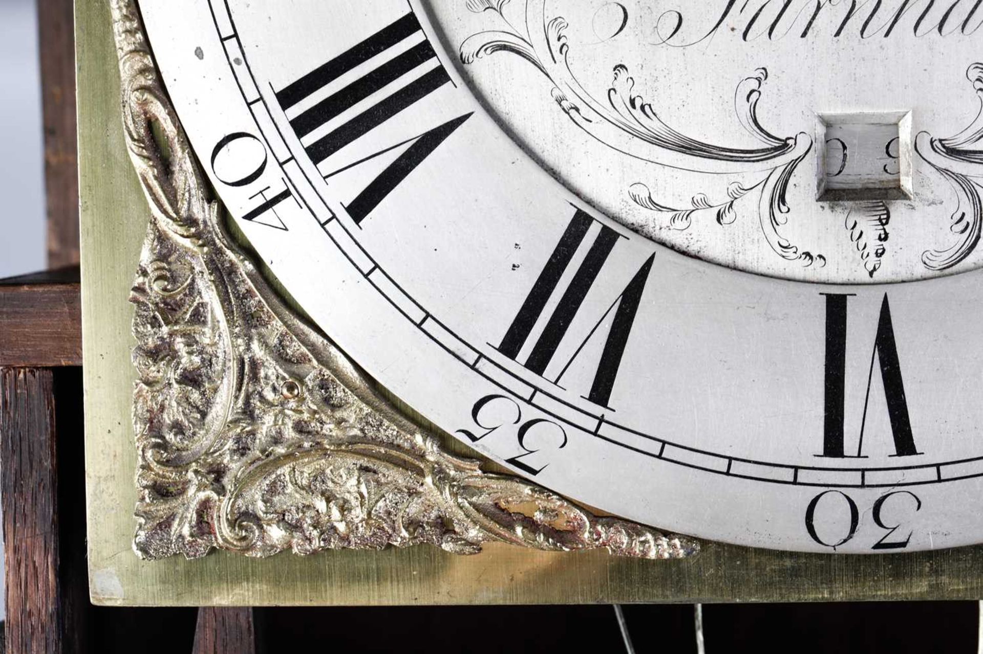 Philip Avenalll (II) of Farnham (Surrey); A George III oak-cased 8-day longcase clock, fitted with a - Image 13 of 19