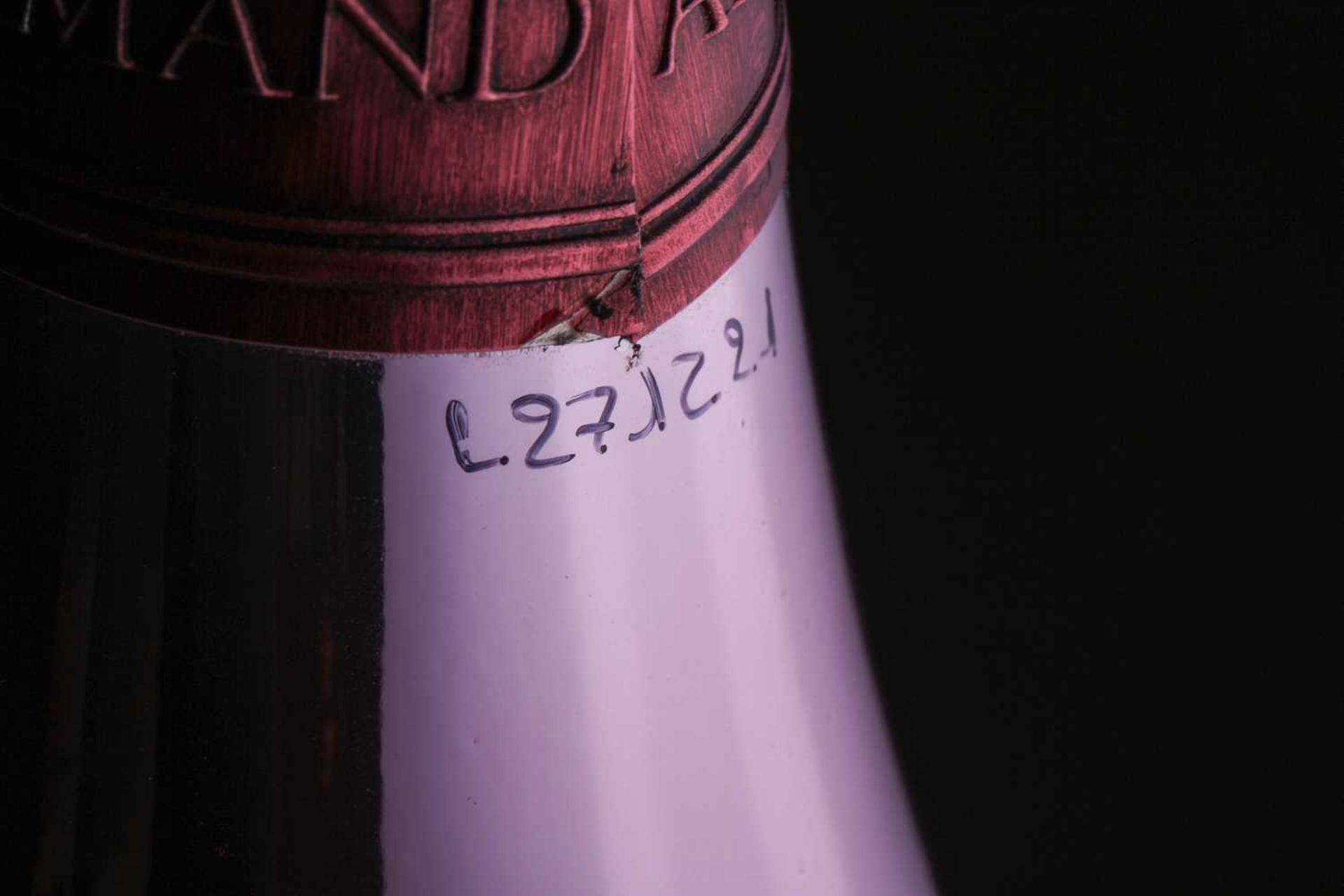 A Jeroboam of Cattier Armand de Brignac Ace of Spades Brut Rose Champagne, 3lt, 12.5%Private - Bild 8 aus 11