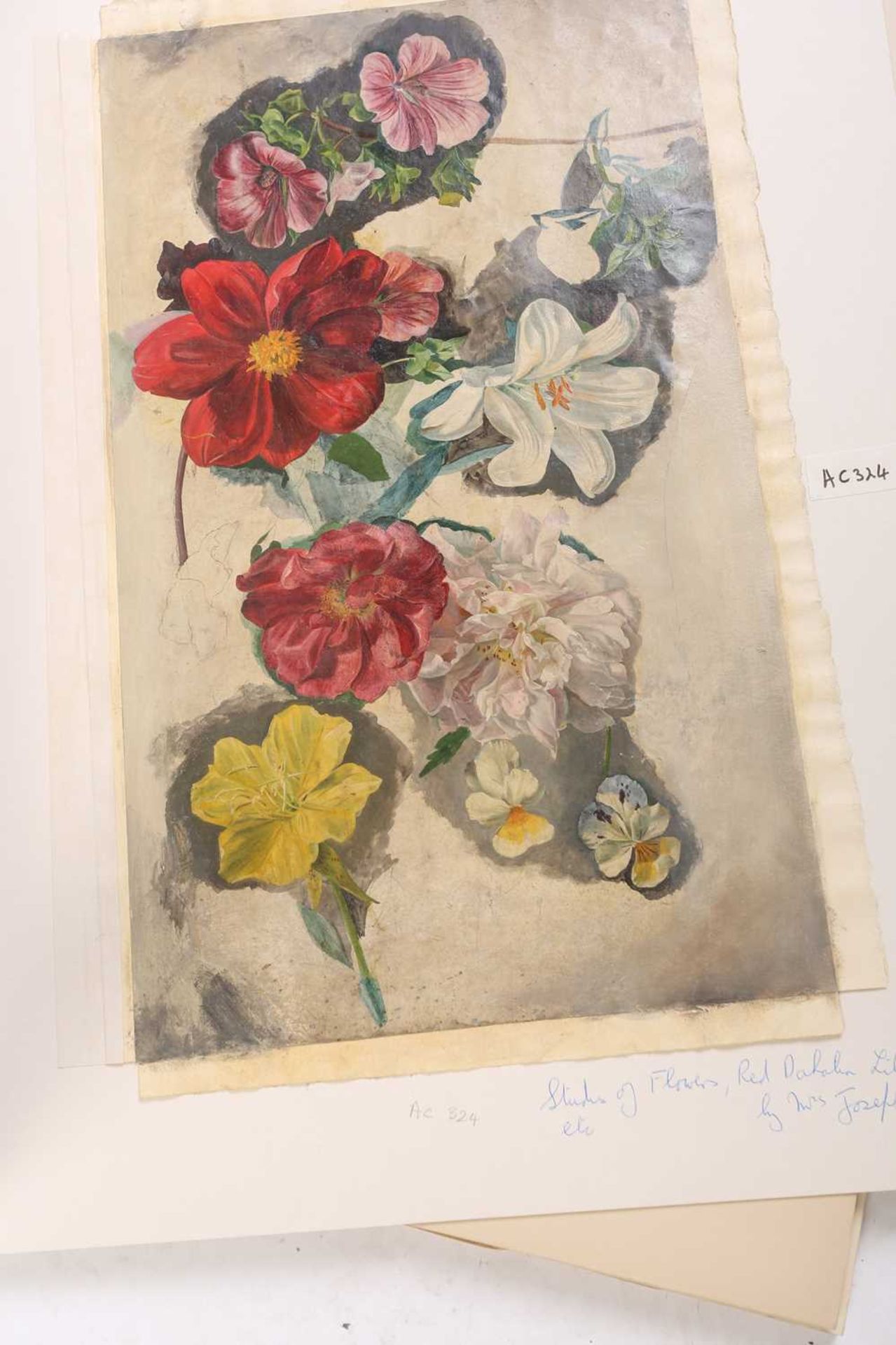 Emily Stannard (1803-1885), [known as 'Mrs Joseph Stannard'], a folio case containing seventeen - Image 16 of 21
