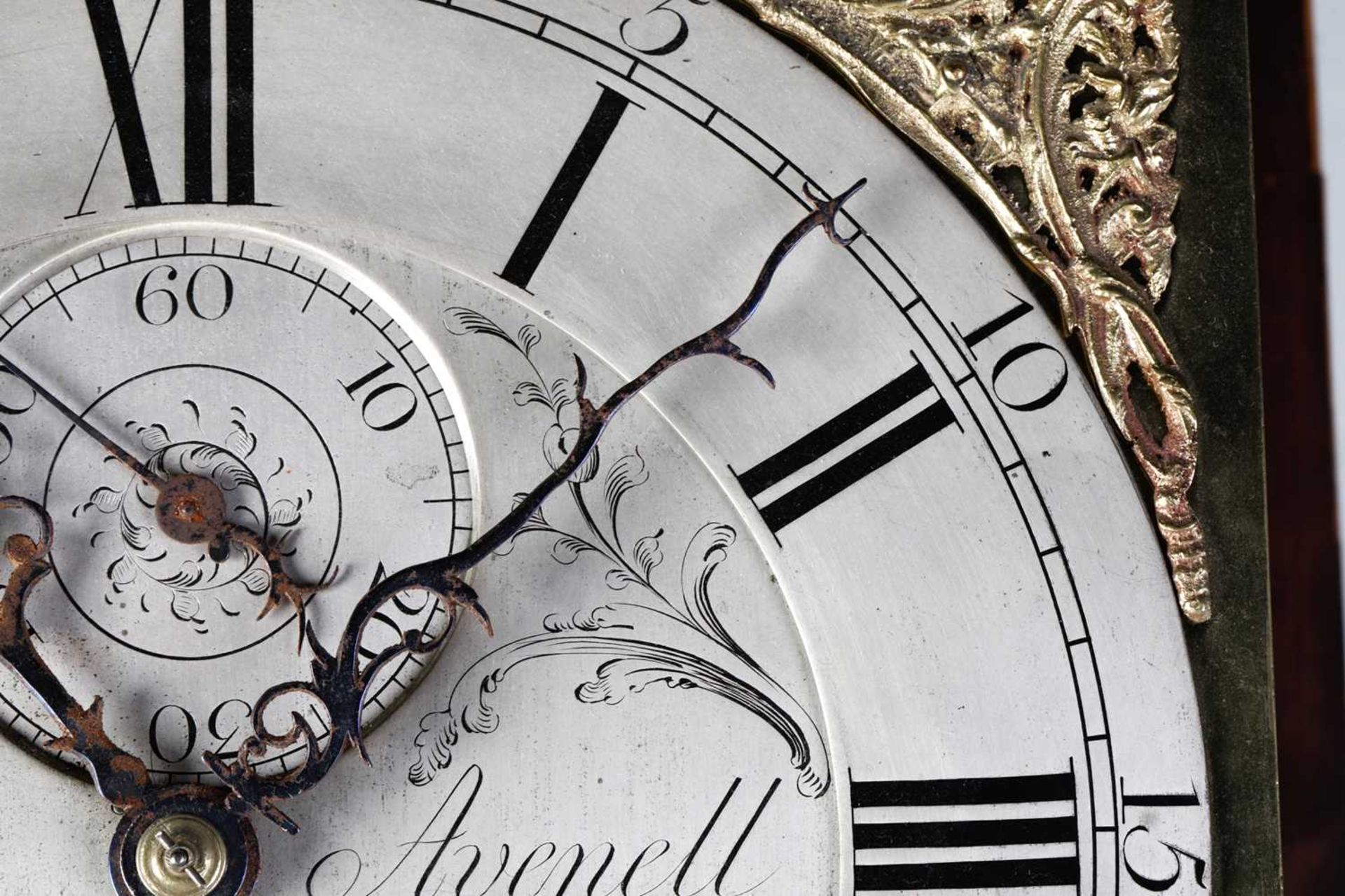 Philip Avenalll (II) of Farnham (Surrey); A George III oak-cased 8-day longcase clock, fitted with a - Image 16 of 19