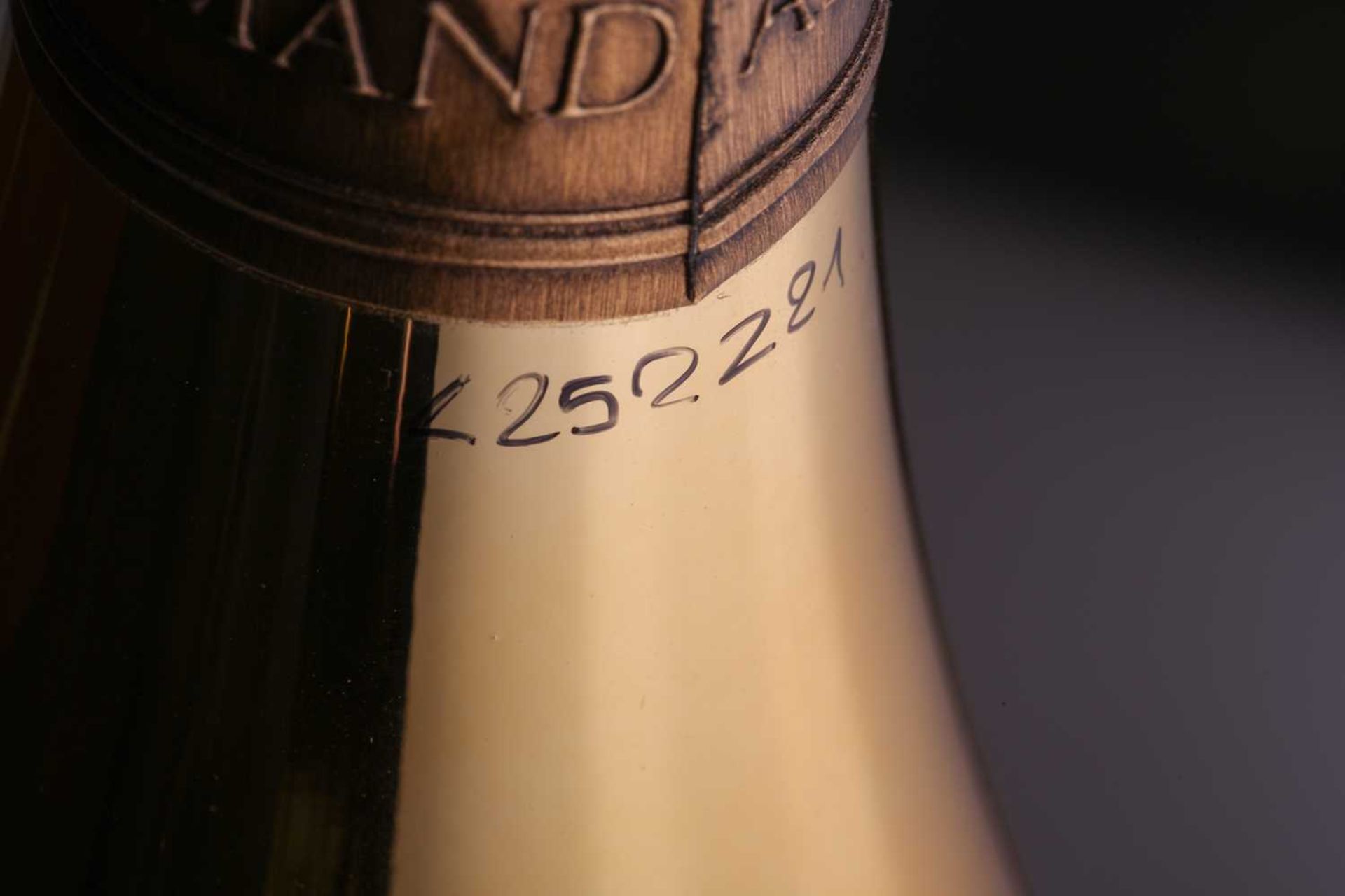 A Jeroboam of Cattier Armand de Brignac Ace of Spades Brut Champagne, 3lt, 12.5%Private collector in - Bild 6 aus 10