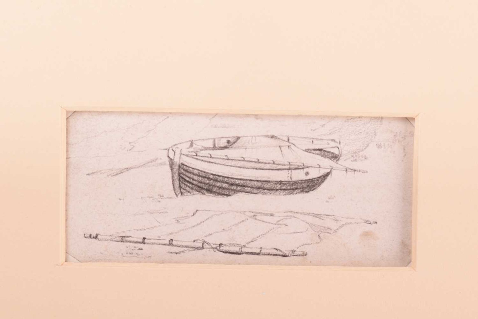 Joseph Stannard (1797-1830), four pencil sketches on paper, collated in a card mount, depicting - Image 4 of 16