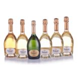 Five bottles of Ruinart Blanc de Blancs Champagne, 750ml, 12.5%, together with one bottle of Ruinart