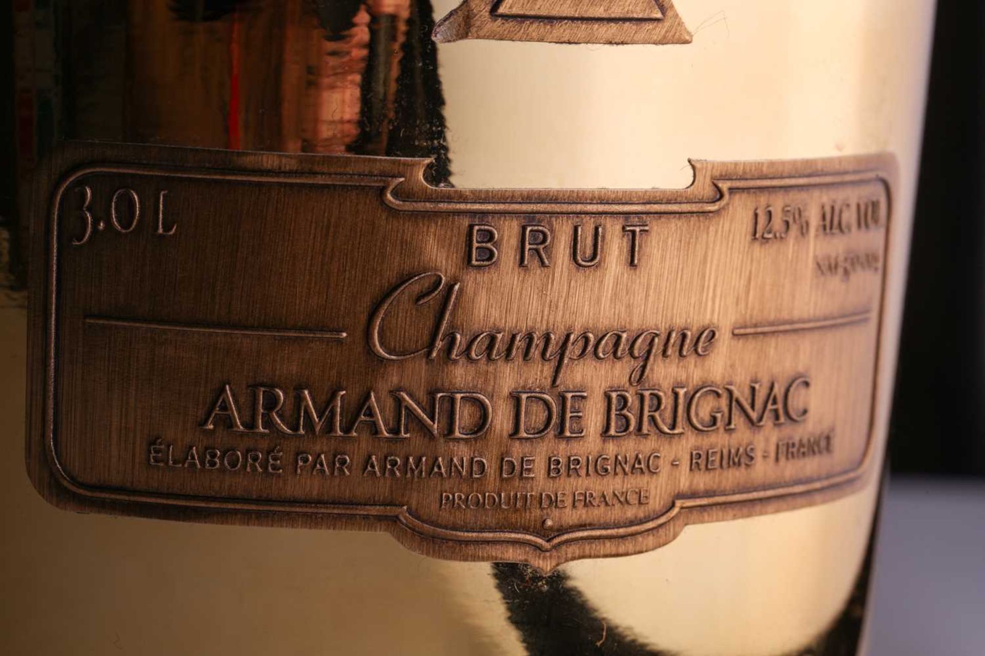 A Jeroboam of Cattier Armand de Brignac Ace of Spades Brut Champagne, 3lt, 12.5%Private collector in - Bild 9 aus 10