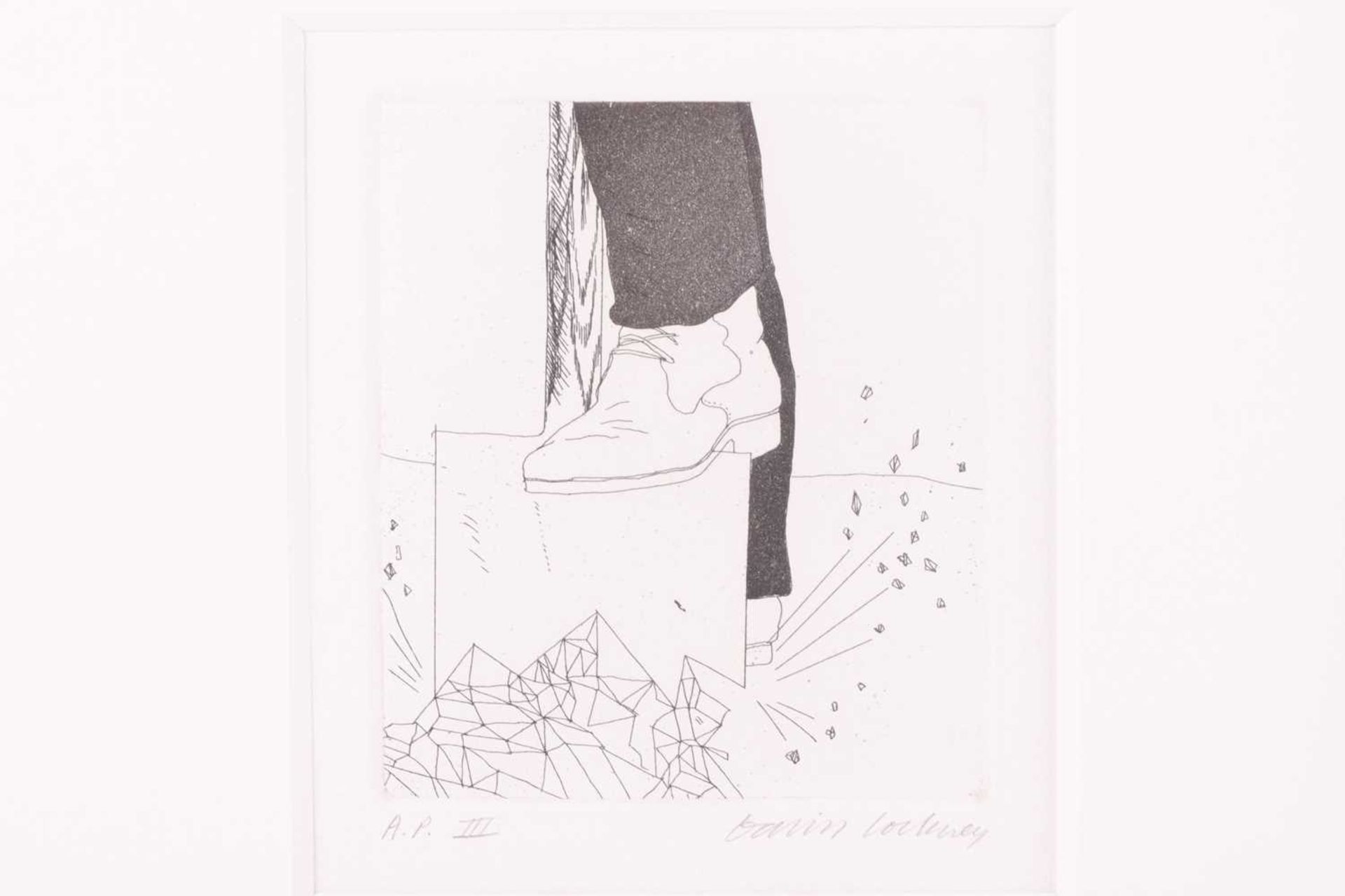 David Hockney RA (b.1937), 'Digging Up Glass', etching and aquatint from 'Illustrations For Six - Image 3 of 12