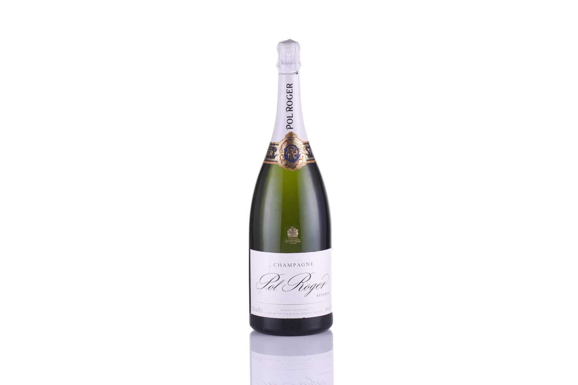 A Magnum of Ruinart Brut Rose Champagne, 1.5lt, 12.5%, together with a Magnum of Pol Roger Brut - Bild 2 aus 9