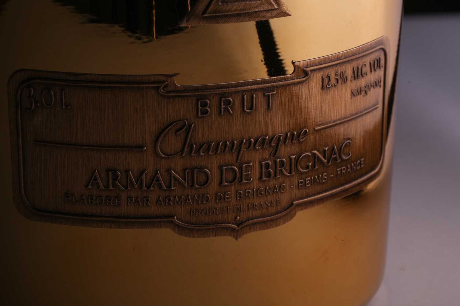A Jeroboam of Cattier Armand de Brignac Ace of Spades Brut Champagne, 3lt, 12.5%Private collector in - Image 10 of 10