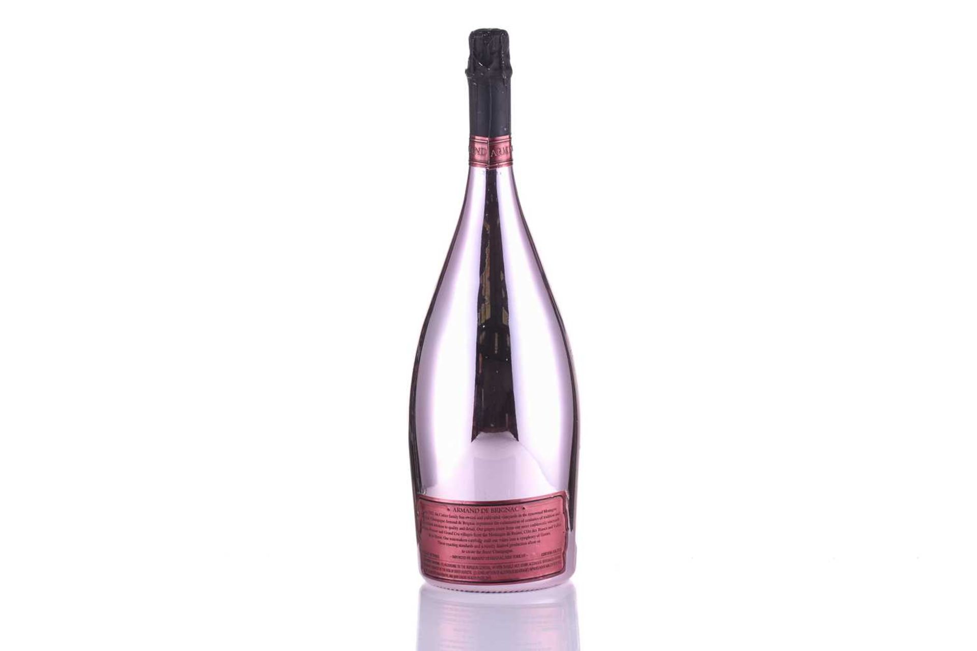 A Jeroboam of Cattier Armand de Brignac Ace of Spades Brut Rose Champagne, 3lt, 12.5%Private - Bild 2 aus 11