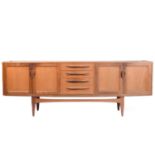 A G-Plan Fresco, 'Mid Century Vintage' teak sideboard with two pair of cupboard doors and a
