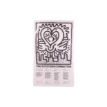 Keith Haring (1958 - 1990) American, The Kutztown Connection, Broadway, New York 1984, New Arts