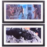 'The Empire Strikes Back': two 1979 Black Falcon Ltd prints, after designs by Ralph McQuarrie, taken