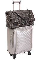 Chanel - Travel duo consisting of a jumbo flap bag and a trolley bag; The XXL Travel jumbo classic