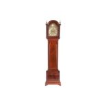 Evens & Parlow of London a late 18th century 8-day longcase clock. five pillar movement chiming on a