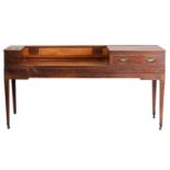 Goulding, Phipps, D'Almaine makers to the Prince and Princess of Wales, a mahogany "Square piano"