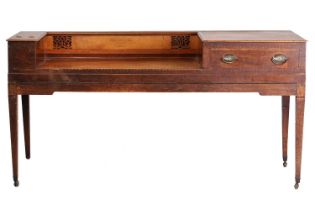 Goulding, Phipps, D'Almaine makers to the Prince and Princess of Wales, a mahogany "Square piano"
