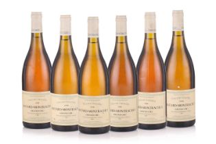 6 bottles of Batard Montrachet Grand Cru Vincent Girardin, 1998 Private cellar in Hampstead 1-2cm, 1