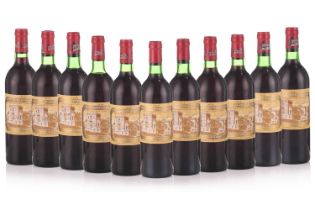 11 bottles of Chateau Ducru Beaucaillou St Juilen, 1976 Private cellar in Hampstead Into neck