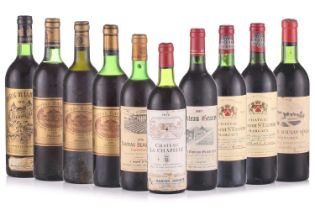 10 bottles of Bordeaux to include 2 x Chateau Malescot St Exupery 3eme Grand Cru Classe Margaux,