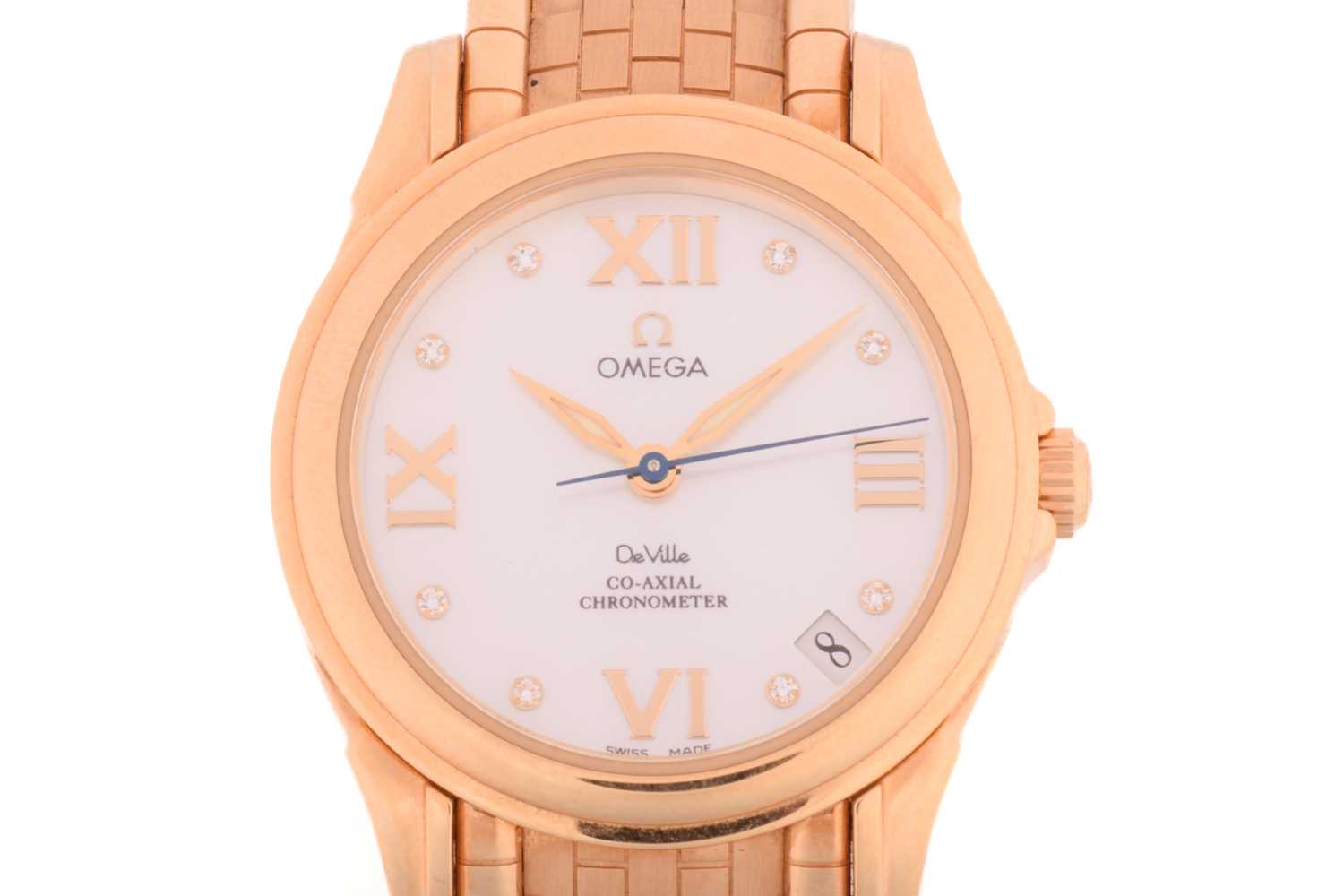 An Omega De Ville Co- Axial Chronometer 18k ladies wristwatch. Model: 80990822 Year: 2006 Case - Image 2 of 7