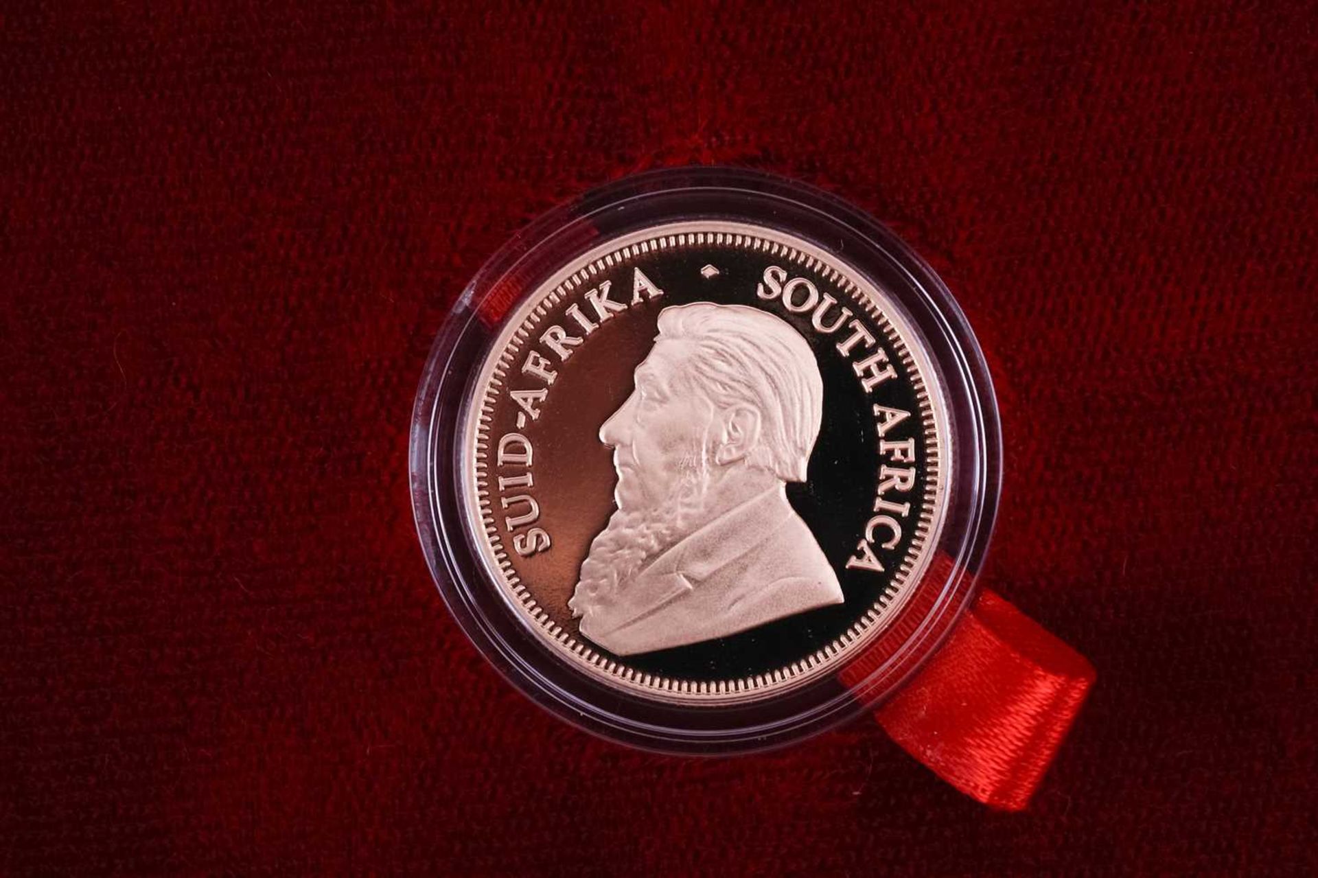 A fractional proof Krugerrand set, 2014, the boxed three coin set comprising 1/2oz, 1/4oz and 1/10oz - Image 9 of 11