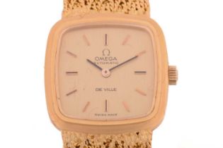 An Omega 18ct gold dress watch. Model: 8298 Serial: 32330921 Year: 1970 - Purchased 1975 Case