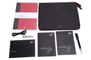 Montblanc- Augmented Paper Urban Racing Spirit set, complete with box and outer box, comprising