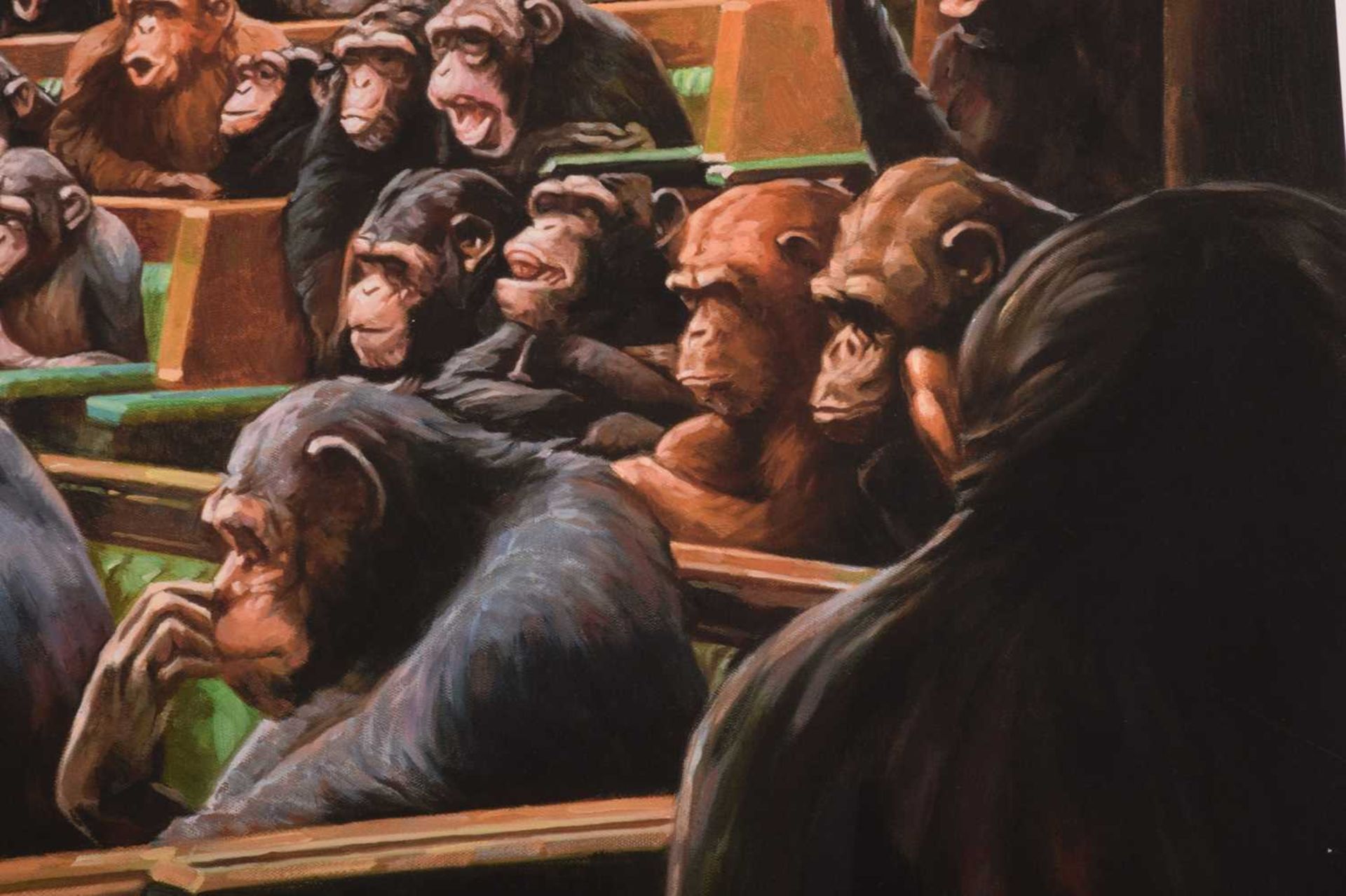 Mason Storm (British 1966-), 'Monkey Parliament', 2022, Giclee Print on 350gsm Hahnemuhle Museum - Image 6 of 7