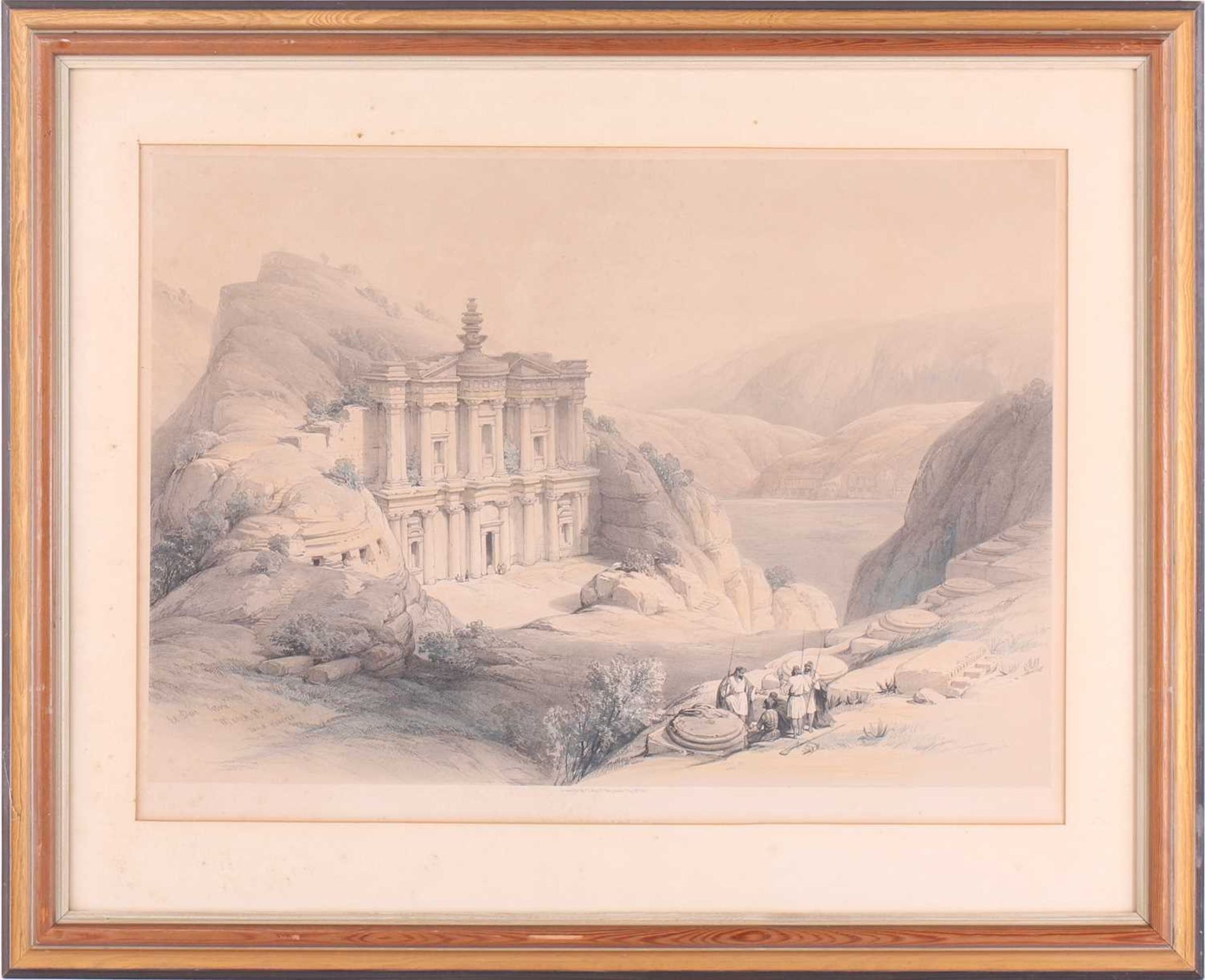 After David Roberts (1796 - 1864), ten views of the Holy Land and Egypt comprising Hadjar - Image 14 of 28