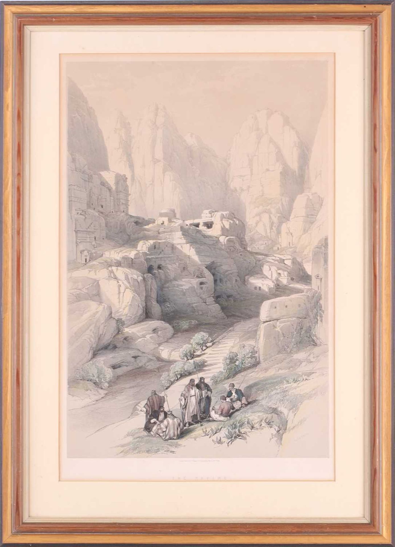 After David Roberts (1796 - 1864), ten views of the Holy Land and Egypt comprising Hadjar - Image 17 of 28