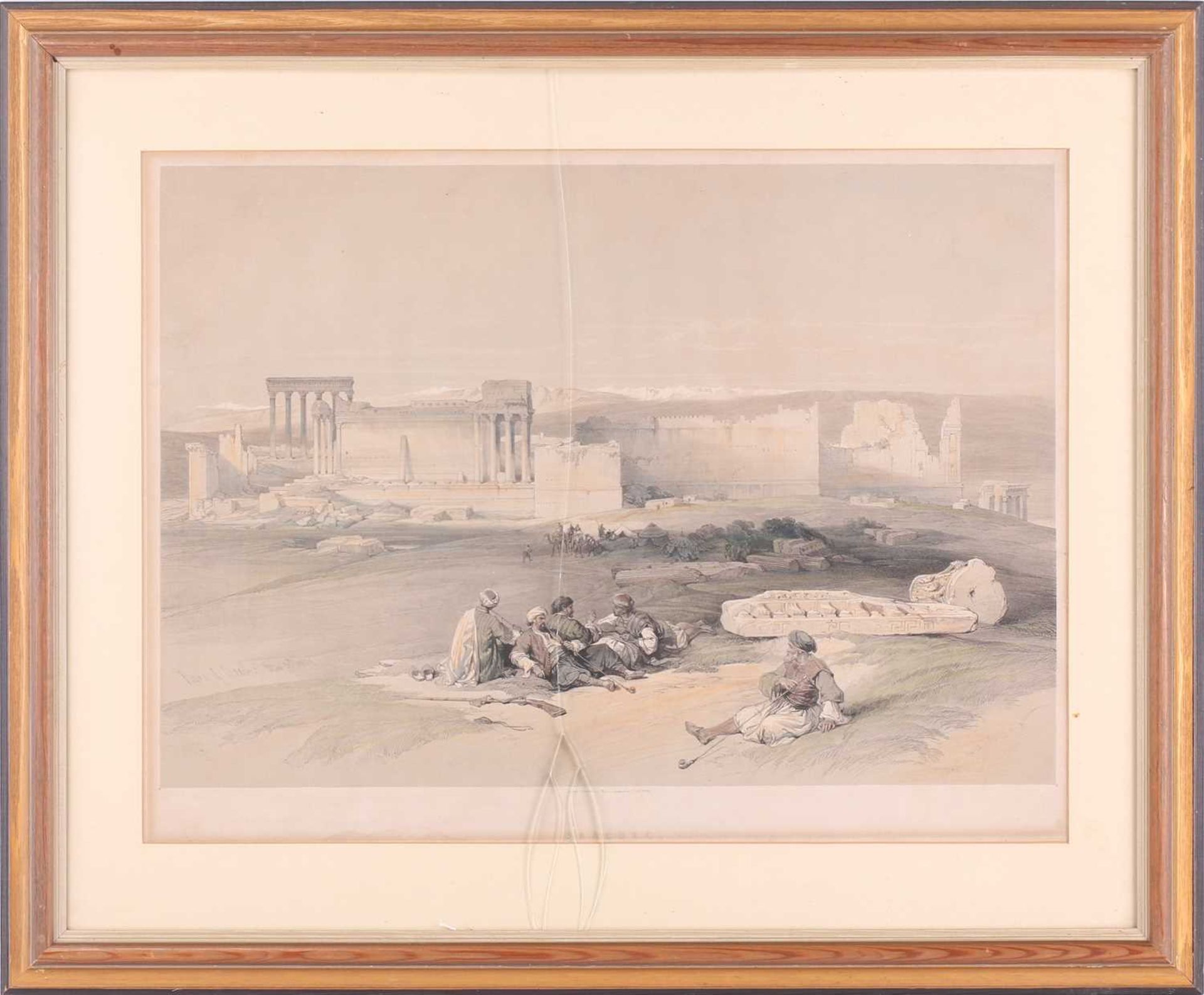 After David Roberts (1796 - 1864), ten views of the Holy Land and Egypt comprising Hadjar - Image 21 of 28