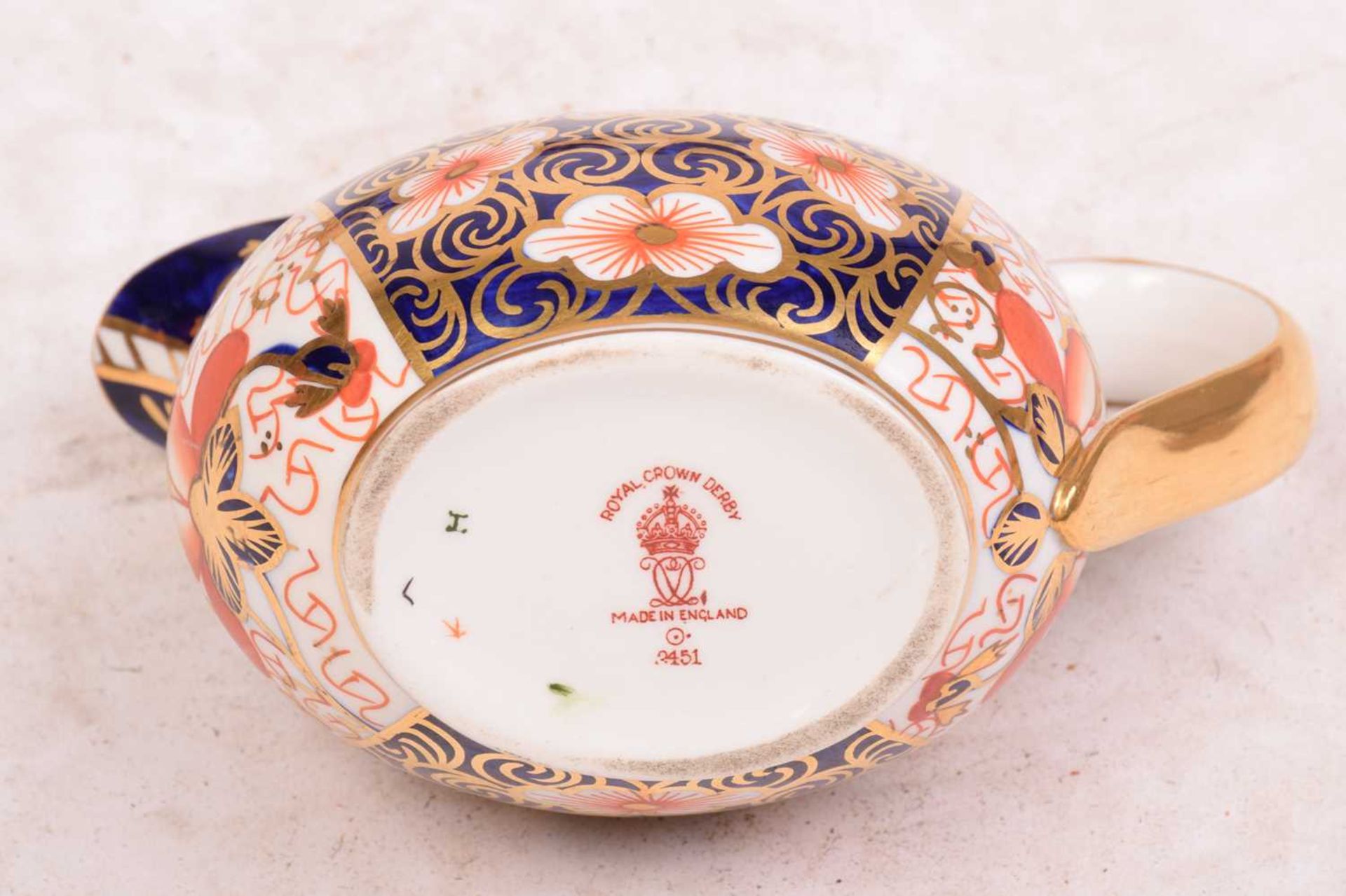 A quantity of Royal Crown Derby 'Old Imari' pattern teawares, together with a pair of Sitzedndorf - Image 4 of 14