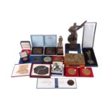 Of World War II, RAF/ Free Polish Air Force interest; a collection of medallions and awards to Air