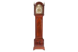 Evens & Parlow of London a late 18th century 8-day longcase clock. five pillar movement chiming on a