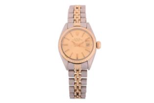 A Rolex Date 26mm reference: 6917 lady's watch Model: 6917 Serial: 5759629 Year: 1979 Case Material: