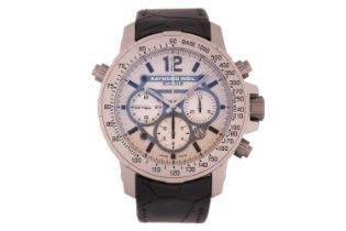 A Raymond Weil Nabucco gentleman's chronograph wristwatch Model: 7820 Serial: V046584 Case Material: