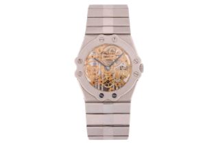 A Chopard St.Moritz Skeleton automatic lady's wristwatch Model: 26/9025/6 Serial: 30220 Year: 1990