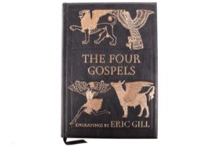 Gill (Eric). The Four Gospels, London: Folio Society, 2007, monochrome illustrations, all edges
