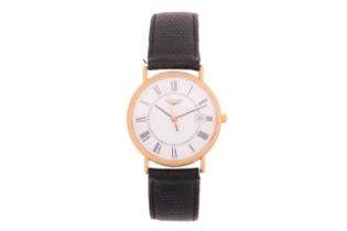 A Longines Classic Quartz Gentleman's Wristwatch Model: L4.636.2 Serial: 26752407 Year: 1993 Case