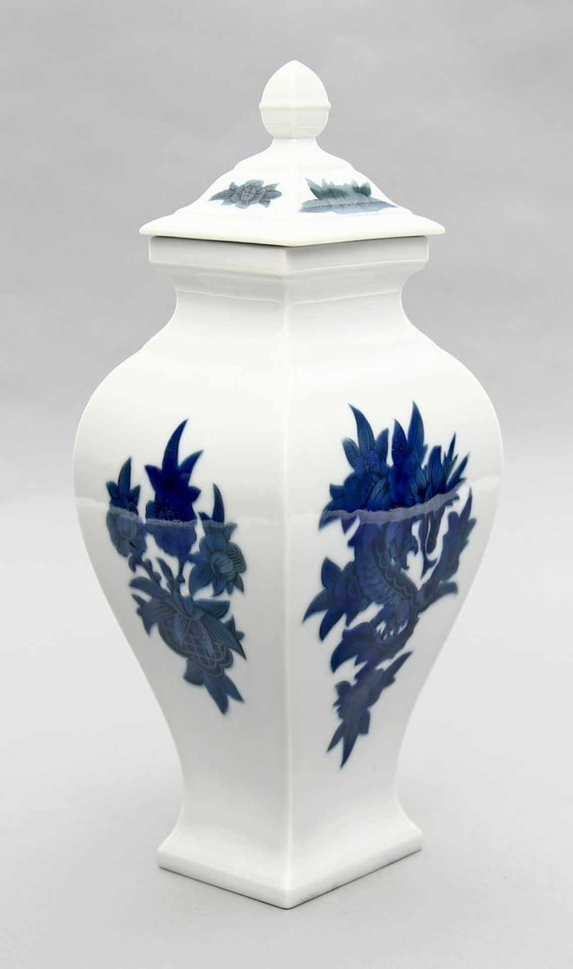 Art Deco-Deckelvase, Rosenthal.