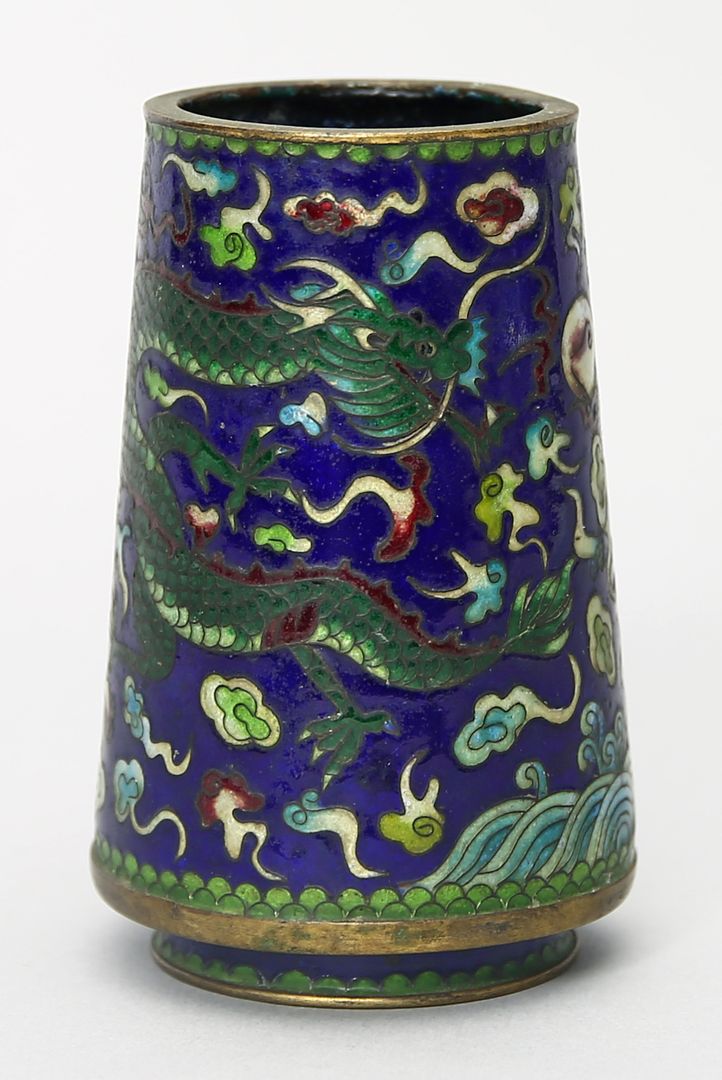 Cloisonné-Vase.