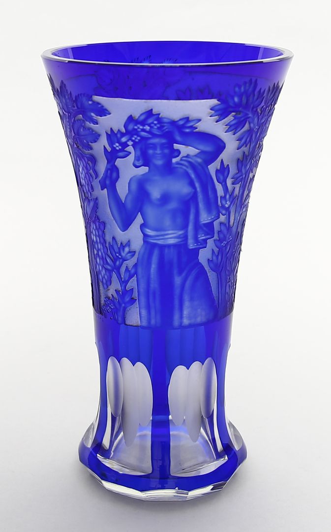 Art Deco-Vase von Alois Hásek.