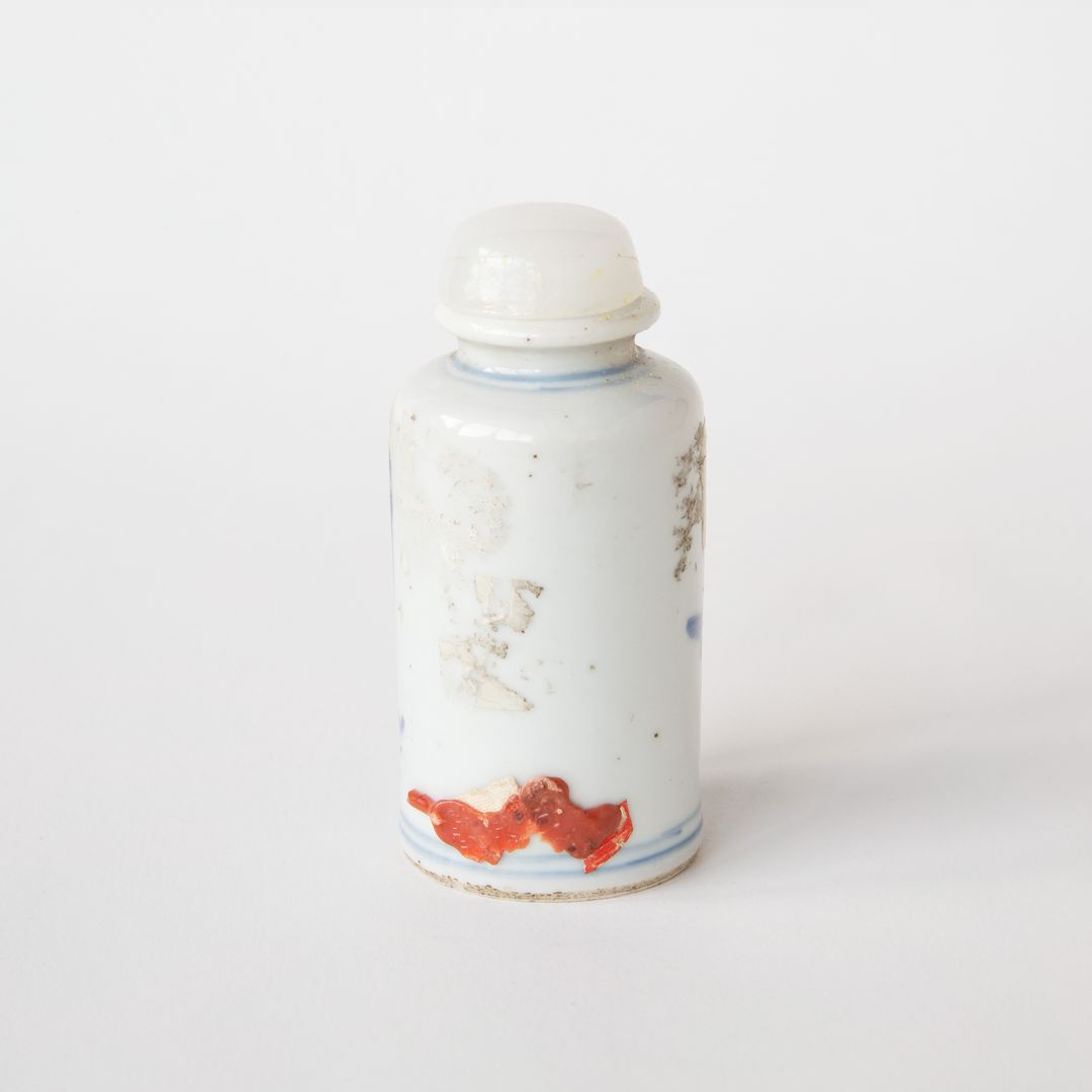 Snuffbottle mit Stopfen. - Image 3 of 3